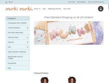 Tablet Screenshot of munkimunki.com